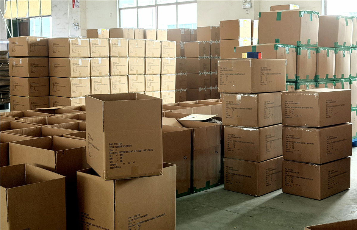 Packaged finished products
